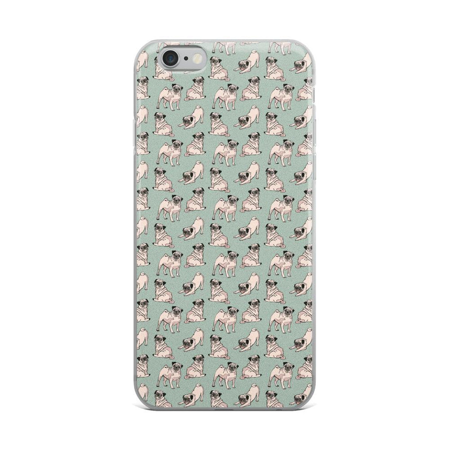 Yoga Pugs iPhone Case