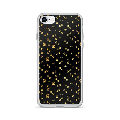 Gold Paws iPhone Case