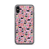 Dogs On Floral iPhone Case