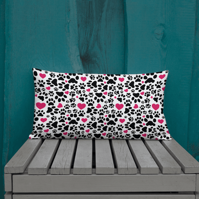 I Heart Paws Premium Pillow