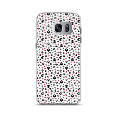 Paws And Heart Dogs Samsung Case