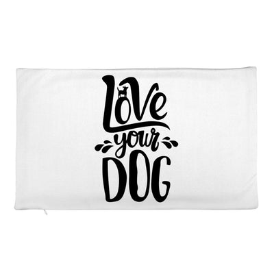 Love Your Dog Premium Pillow Case