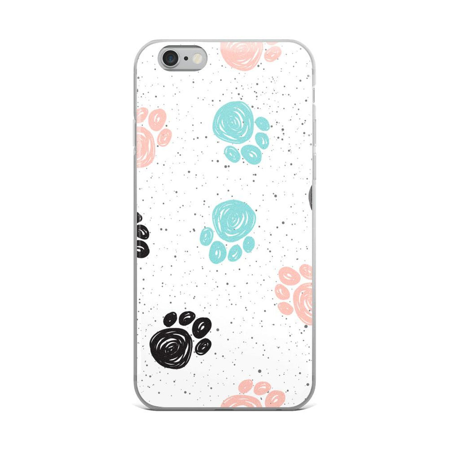 Painted Paws iPhone Case