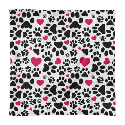 I Heart Paws Premium Pillow Case