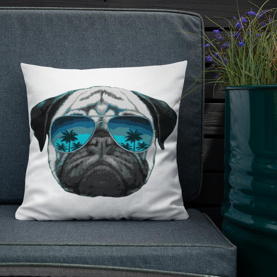 Hollywood Pug Premium Pillow