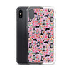 Dogs On Floral iPhone Case