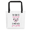 The Road To My Heart Tote bag