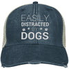 Easily Distracted By Dogs Trucker Cap