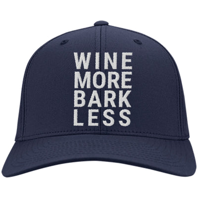 Wine More Bark Less Twill Cap